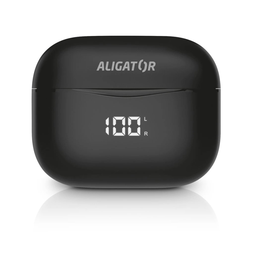 Aligator TWS06 - Écouteurs sans fil Pods PRO 3 200 mAh + 2x 30 mAh IP30 noirs