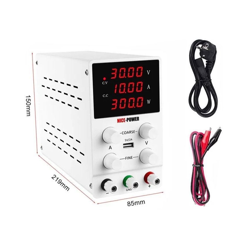 Alimentation pour laboratoire SPS3010 0-30V/0-10A