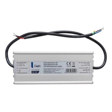 Alimentatore a commutazione per strisce LED 100W/12V IP67