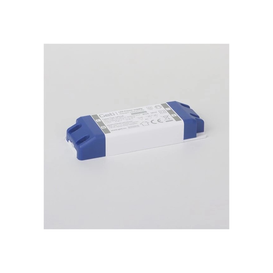 Alimentatore a commutazione per strisce LED 18W/12V IP20