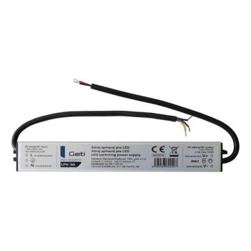 Alimentatore a commutazione per strisce LED 30W/12V IP67