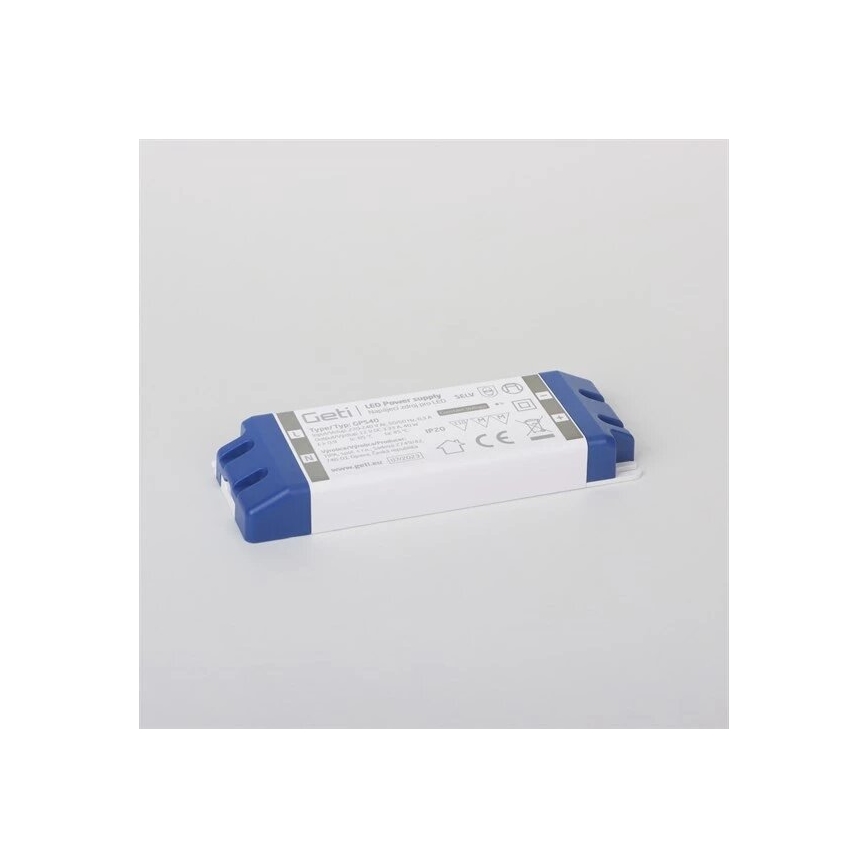 Alimentatore a commutazione per strisce LED 40W/12V IP20