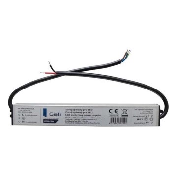 Alimentatore a commutazione per strisce LED 50W/12V IP67