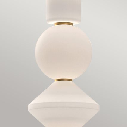 Alora Mood - Lampada a sospensione LED BIJOU con cavo, 20 W, 230 V, 3000 K, oro