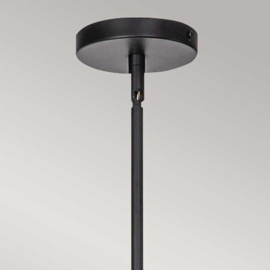 Alora Mood - Lampadario a stelo DAPHNE 6xE14/40W/230V nero/marrone