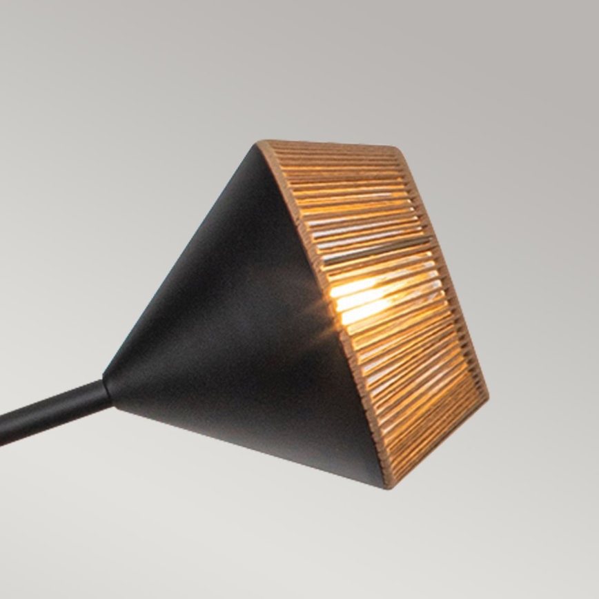 Alora Mood - Pendelleuchte mit Stab DAPHNE 6xE14/40W/230V schwarz/braun