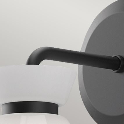 Alora Mood - Wandleuchte HALSTON 1xE14/40W/230V schwarz