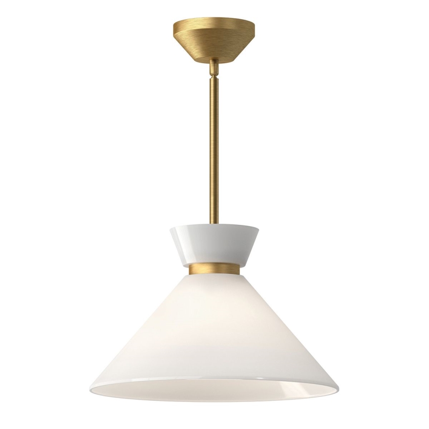 Alora Mood - Lampadario a stelo HALSTON 1xE27/60W/230V oro
