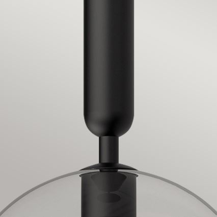 Alora Mood - Lampadario a stelo JUDE 1xE27/60W/230V nero