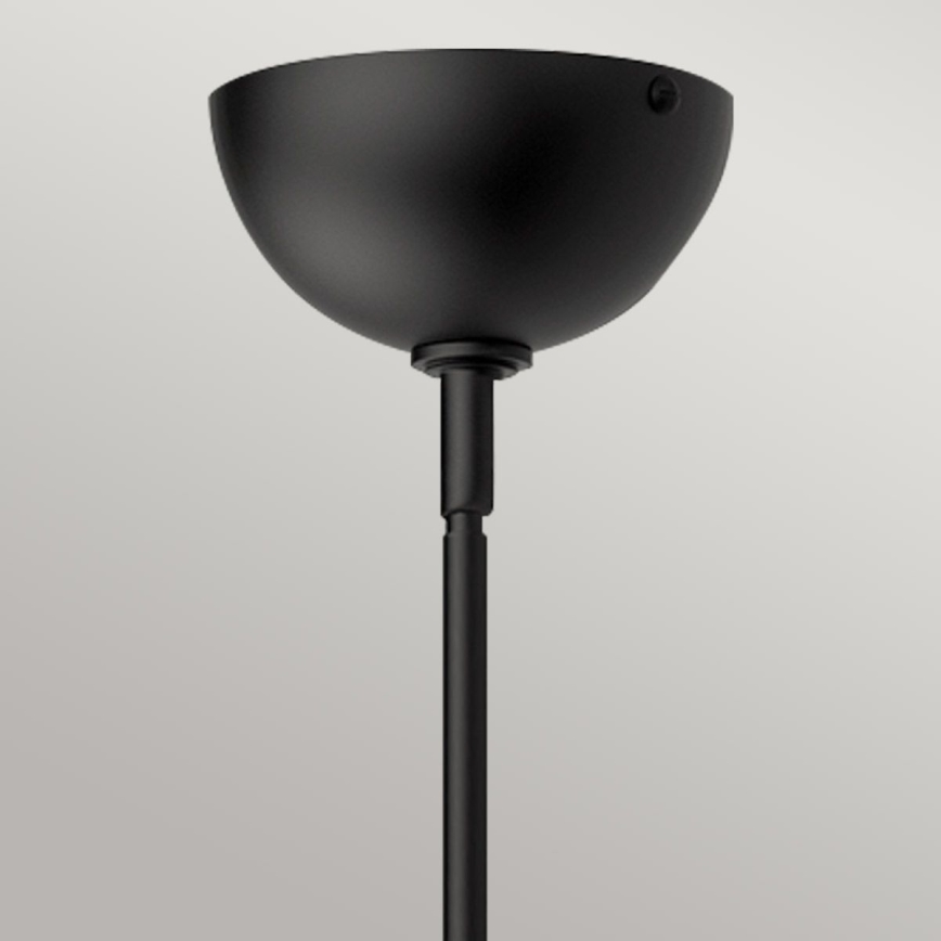 Alora Mood - Lampadario a stelo JUDE 1xE27/60W/230V nero