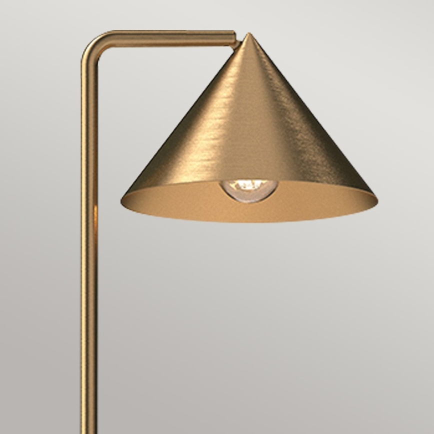 Alora Mood - Stehleuchte REMYCK 1xE27/60W/230V goldfarben