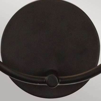 Alora Mood - Applique murale SYLVIA 2xE14/40W/230V noire