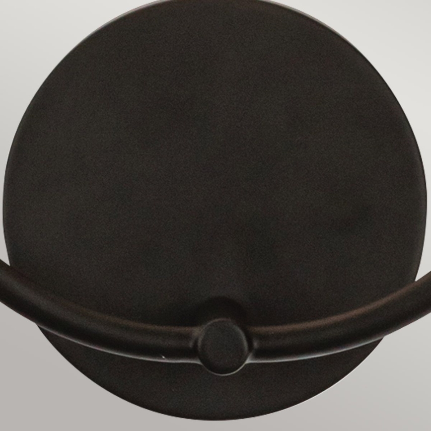 Alora Mood - Applique murale SYLVIA 2xE14/40W/230V noire