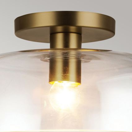 Alora Mood ALM-SYLVIA-SF-BG-CL - Plafoniera SYLVIA 1xE27/60W/230V dorata