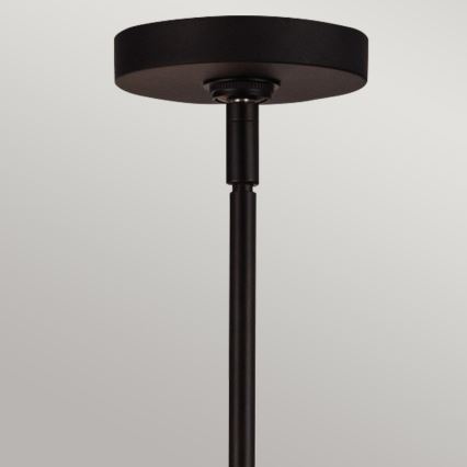 Alora Mood - Lampadario a stelo SYLVIA 4xE14/40W/230V nero