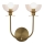 Alora Mood - Wandleuchte SYLVIA 2xE14/40W/230V goldfarben