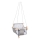 Altalena tessile per bambini SELALE bianco/grigio