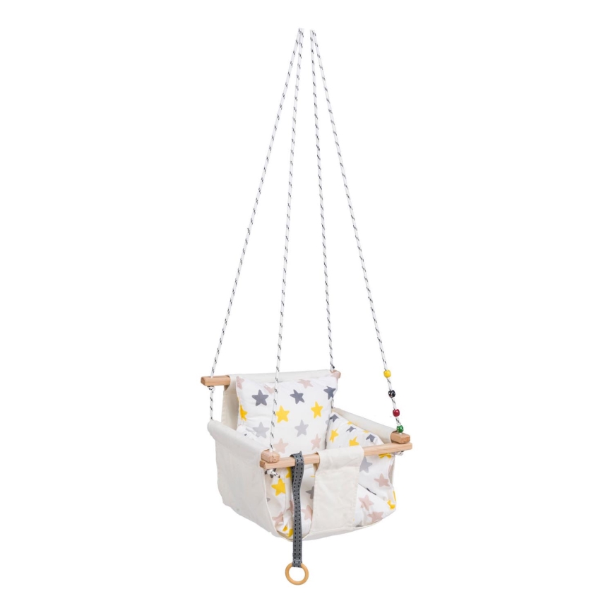Altalena tessile per bambini SELALE bianco