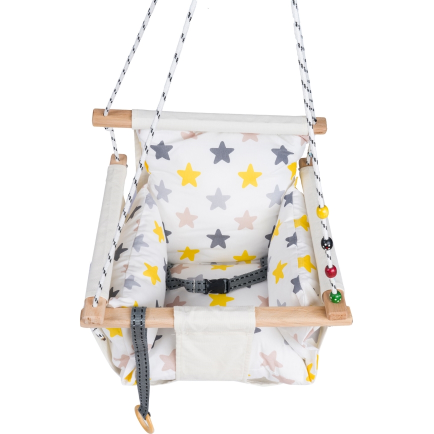 Altalena tessile per bambini SELALE bianco
