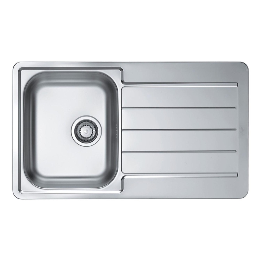 ALVEUS 1065560 - Lavello della cucina LINE 86x50 cm opaco acciaio/raso
