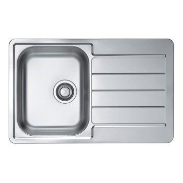 ALVEUS 1069147 - Lavello della cucina LINE 79x50 cm opaco acciaio/raso