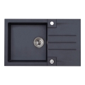 ALVEUS 1090942 - Lavello della cucina ROCK 78x48 cm granito/nero