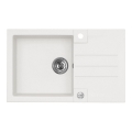 ALVEUS 1090944 - Lavello della cucina ROCK 78x48 cm granito/bianco