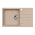 ALVEUS 1090946 - Lavello della cucina ROCK 78x48 cm granito/beige