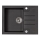 ALVEUS 1090951 - Lavello della cucina ROCK 59,5x47,5 cm granito/nero