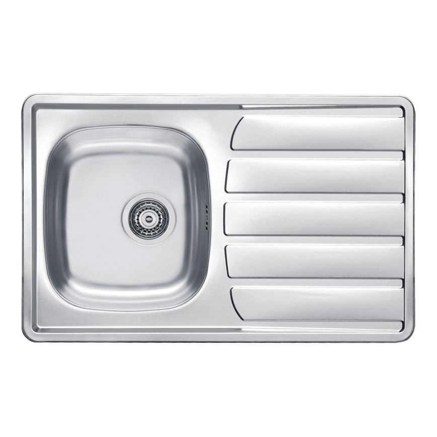 ALVEUS 1098938 - Lavello della cucina ZOOM 79x50 cm satin, per montaggio superiore