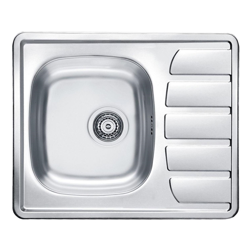 ALVEUS 1098940 - Lavello della cucina ZOOM 61,5x50 cm satin, per montaggio superiore
