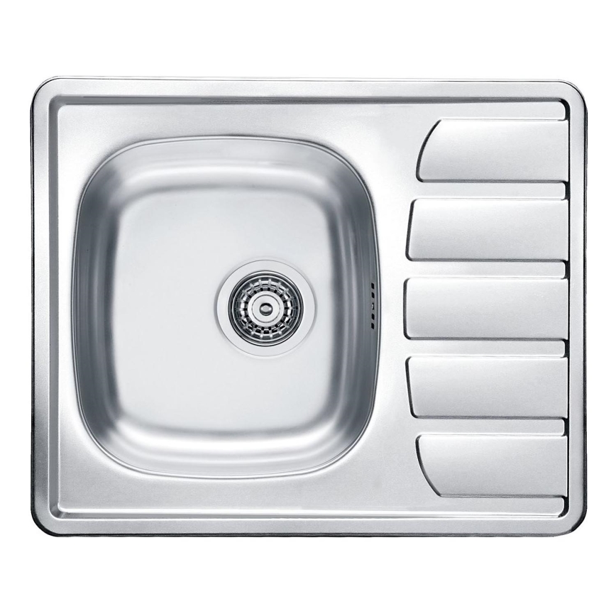 ALVEUS 1100215 - Lavello della cucina ZOOM 61,5x50 cm satin, per montaggio superiore
