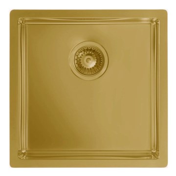 ALVEUS 1103381 - Spülbecken QUADRIX 45x45 cm bronzen