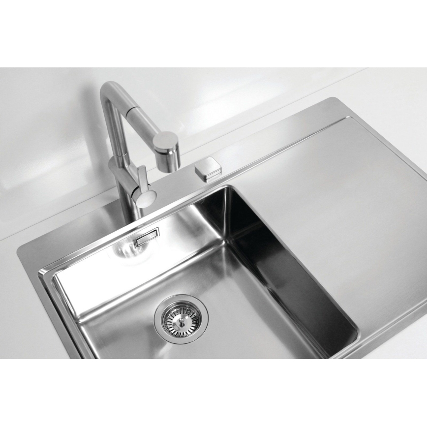 ALVEUS 1103610 - Évier de cuisine PURE 79x52,5 cm satin, gauche