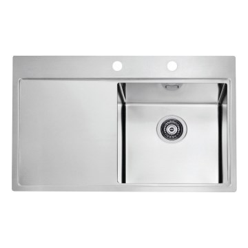ALVEUS 1103651 - Lavello della cucina PURE 79x52,5 cm satin, destra
