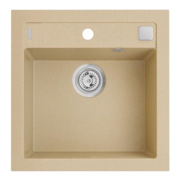 ALVEUS 1107889 - Lavello della cucina FORMIC 52x51 cm granito/beige