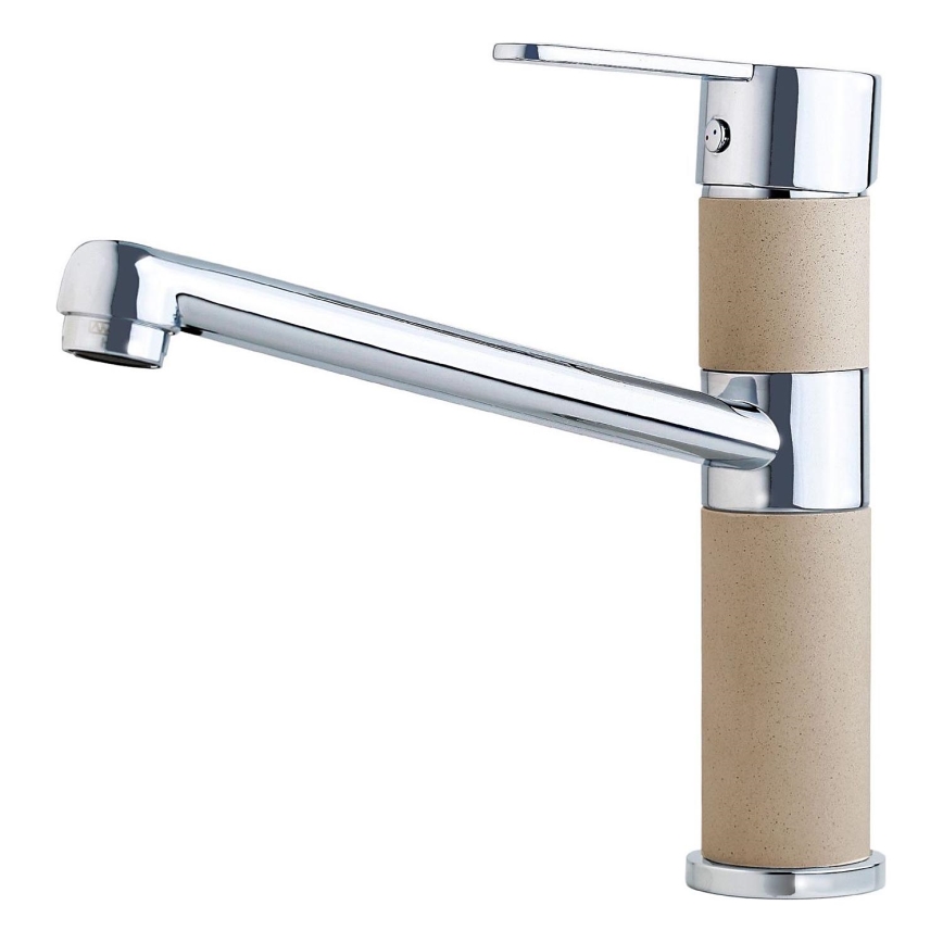 ALVEUS 1119874 - Rubinetto per lavello ZENIT 20,2 cm granito/beige