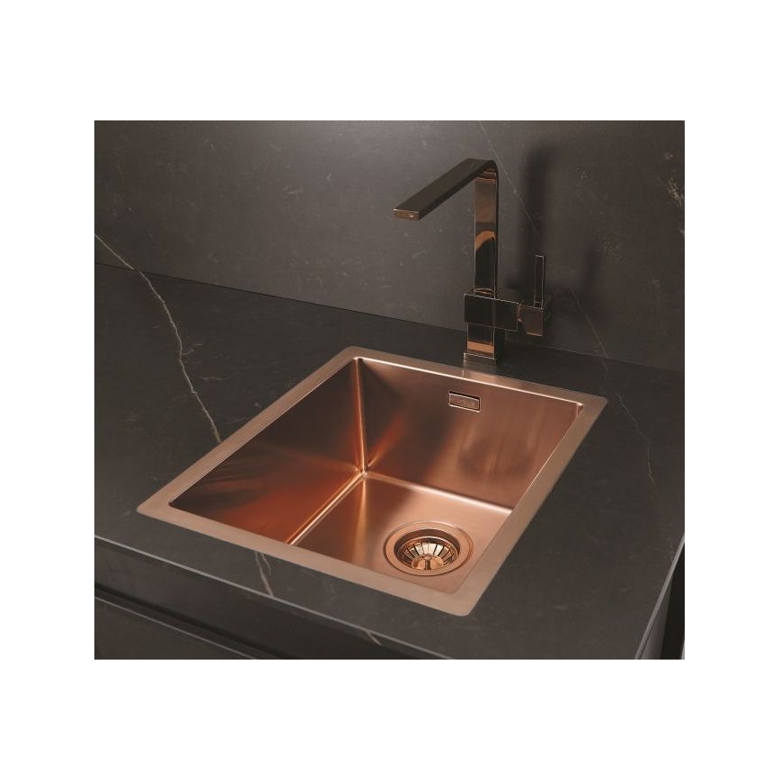 ALVEUS 1122689 - Lavello della cucina QUADRIX 45x45 cm monarch rame