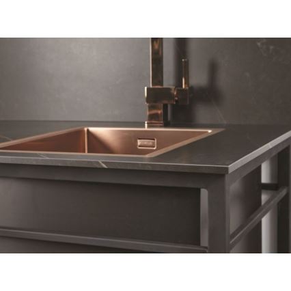 ALVEUS 1122689 - Lavello della cucina QUADRIX 45x45 cm monarch rame