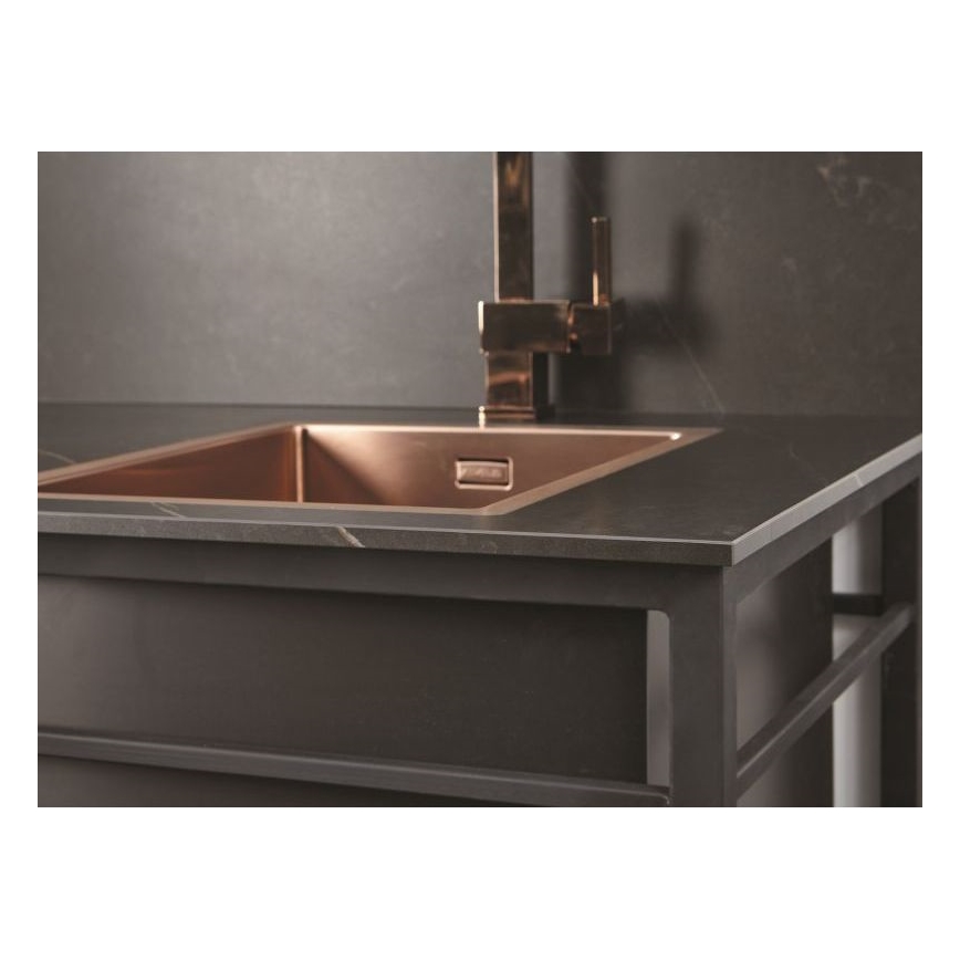 ALVEUS 1122689 - Lavello della cucina QUADRIX 45x45 cm monarch rame