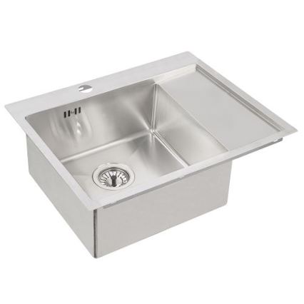 ALVEUS 1124383 - Lavello della cucina QUARTO 61,5x48 cm raso