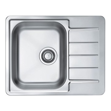 ALVEUS 1125356 - Lavello della cucina LINE 61,5x50 cm opaco acciaio/raso