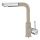 ALVEUS 1129045 - Rubinetto lavello con doccetta estraibile SIROS 29,7 cm granito/beige