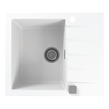 ALVEUS 1132017 - Lavello della cucina CADIT 59x50 cm granito/bianco