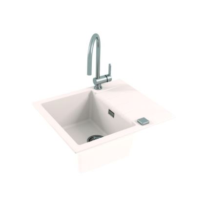 ALVEUS 1132017 - Lavello della cucina CADIT 59x50 cm granito/bianco