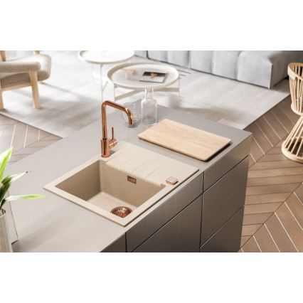 ALVEUS 1132019 - Lavello della cucina CADIT 59x50 cm granito/beige