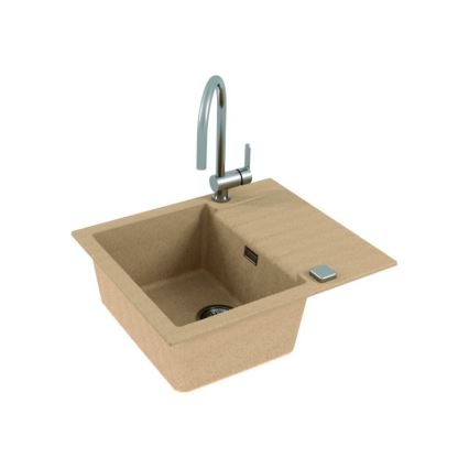 ALVEUS 1132019 - Lavello della cucina CADIT 59x50 cm granito/beige