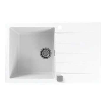 ALVEUS 1132022 - Lavello della cucina CADIT 79x50 cm granito/bianco