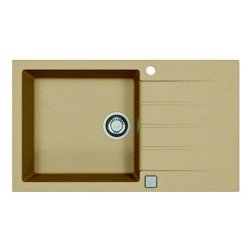 ALVEUS 1132029 - Lavello della cucina CADIT 86x50 cm granito/beige