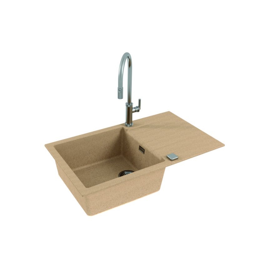 ALVEUS 1132029 - Lavello della cucina CADIT 86x50 cm granito/beige